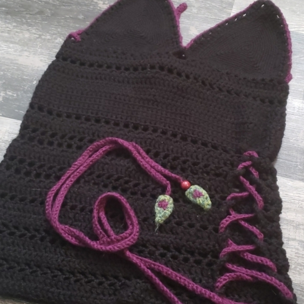 Custom knitted tank